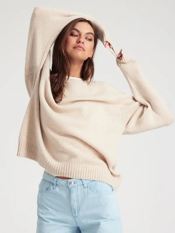 Crew-neck crew-neck sweater