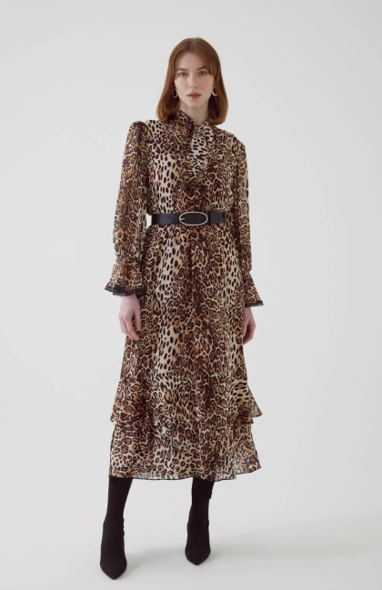 Fall and Winter Fashion Clothing Choices: Leopard Print