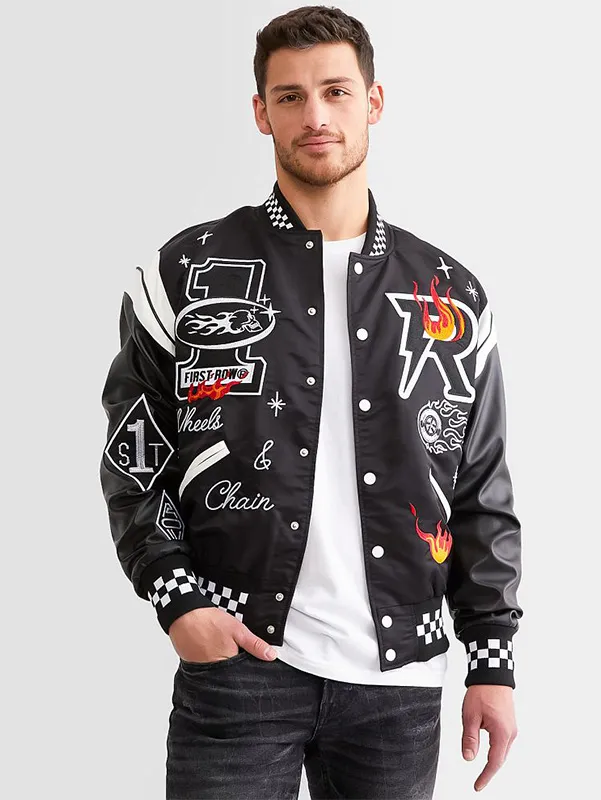 Men’s Embroidery Patch Jacket