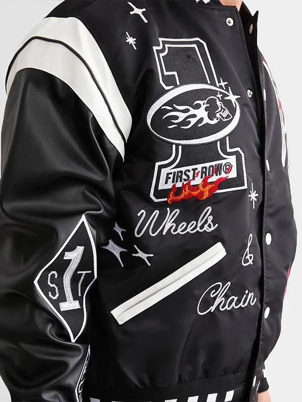 Men’s Embroidery Patch Jacket