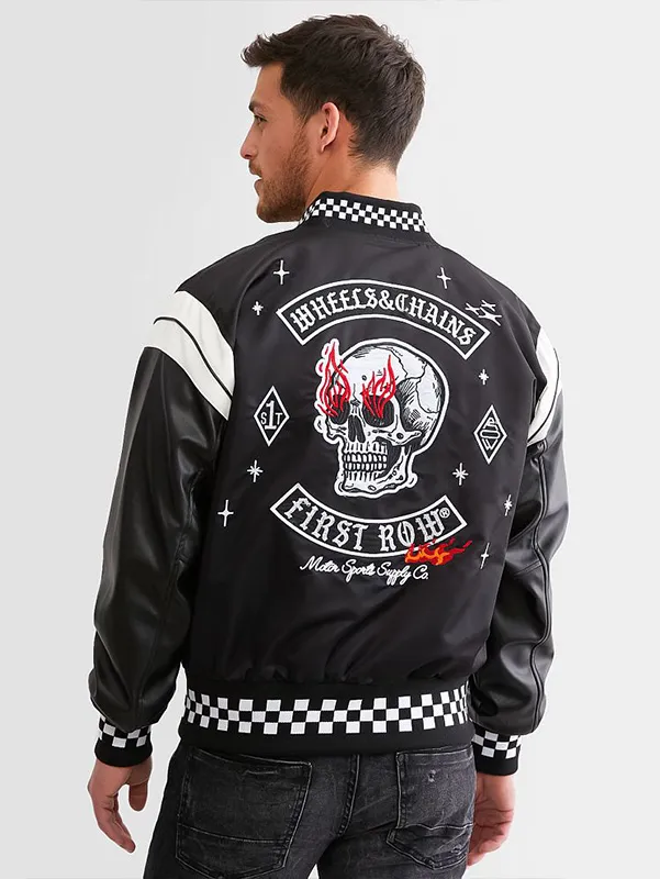 Men’s Embroidery Patch Jacket