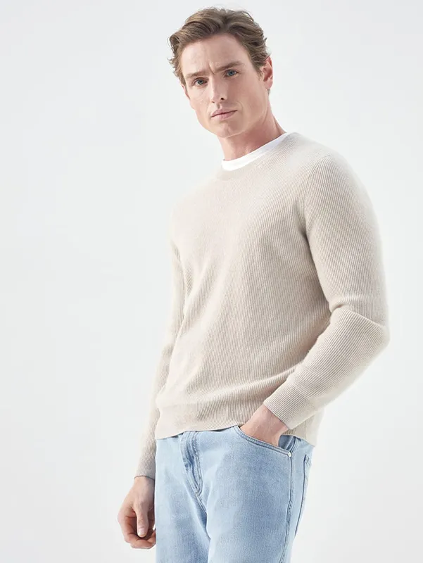 Men’s Rib Knit Sweater