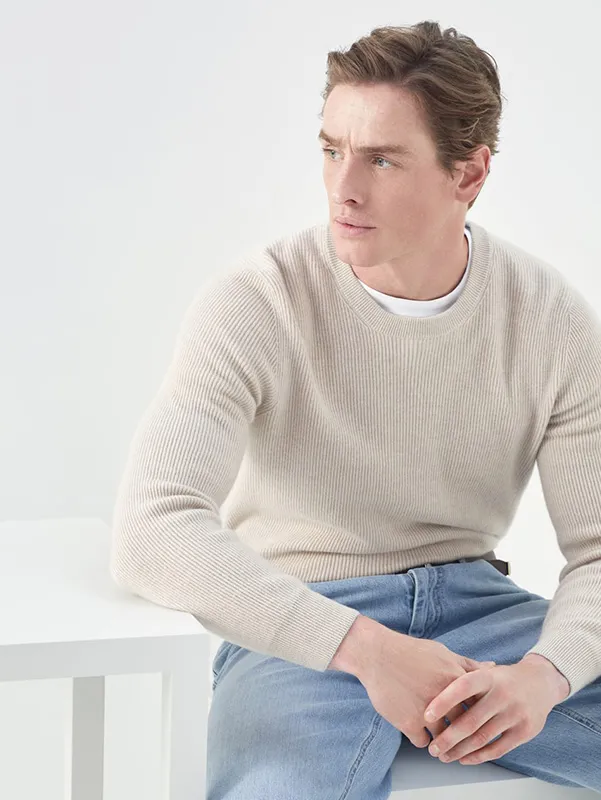 Men’s Rib Knit Sweater