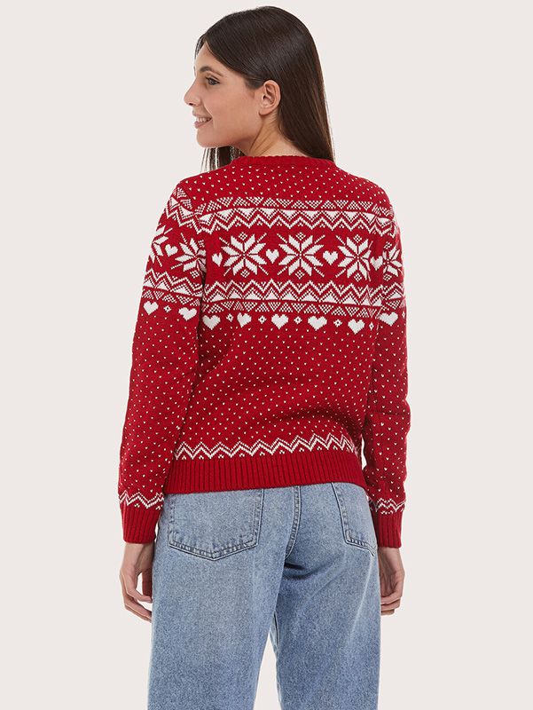 Women's Crew Neck Xmas Pullover