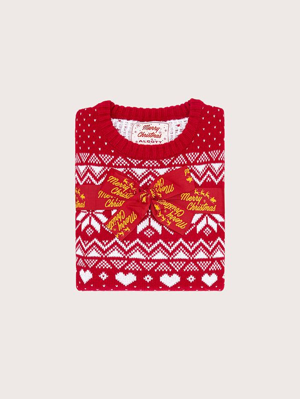 Women's Crew Neck Xmas Pullover