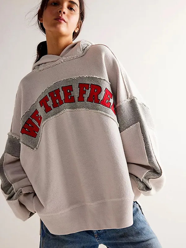 Women’s Embroidery Oversized Hoodie