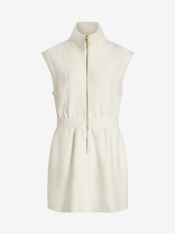 Women’s Zip White Dress