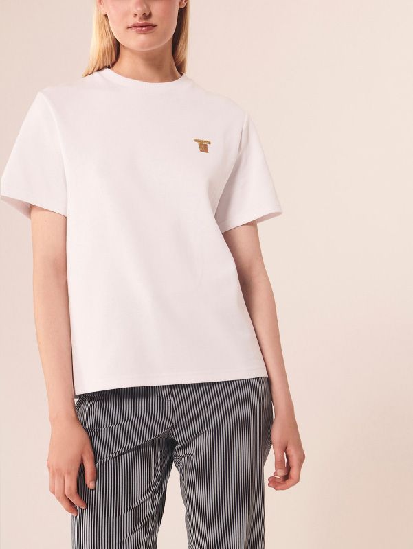 Plain White T-shirt For Women