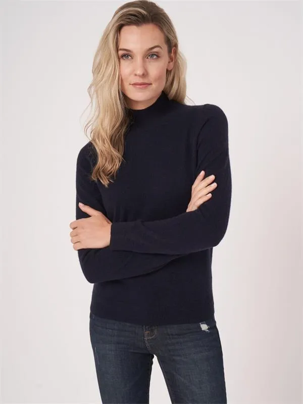 Plain Black Sweater For Women