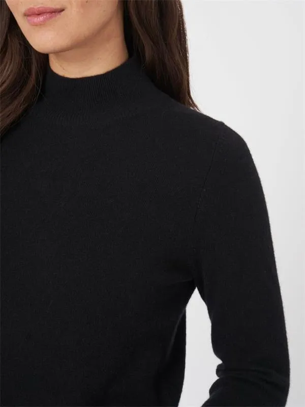 Plain Black Sweater For Women