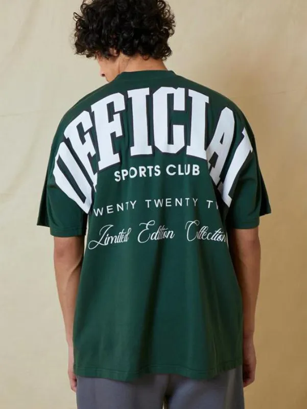 Green Baseball CLUB T-Shirt