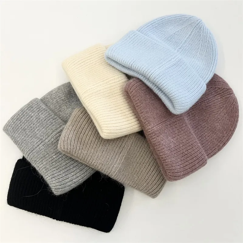 Pure color beanie