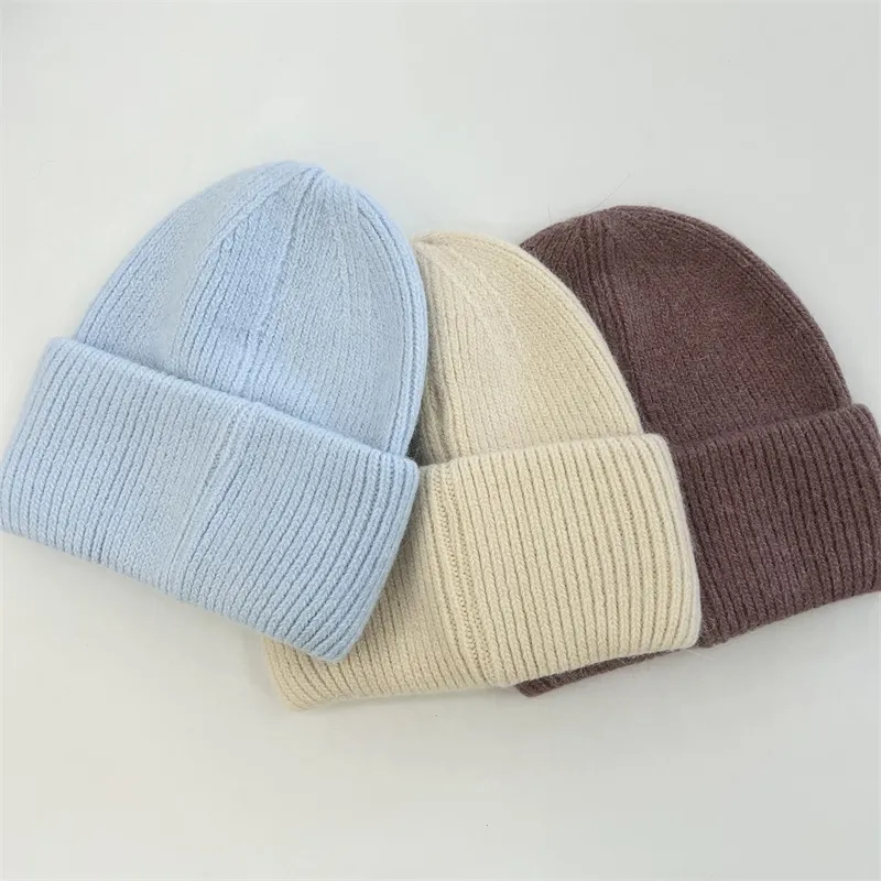 Pure color beanie