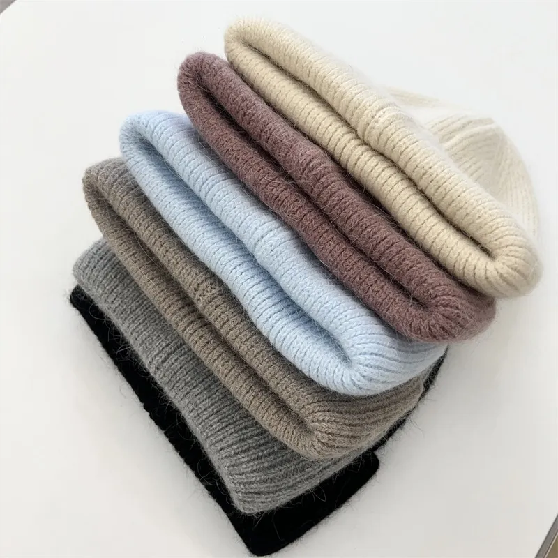 Pure color beanie