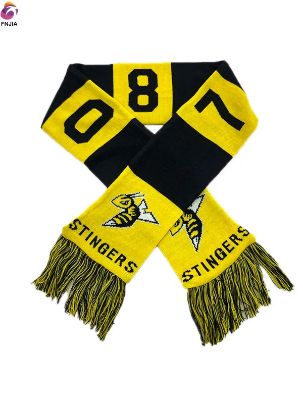 Personalized custom club scarf