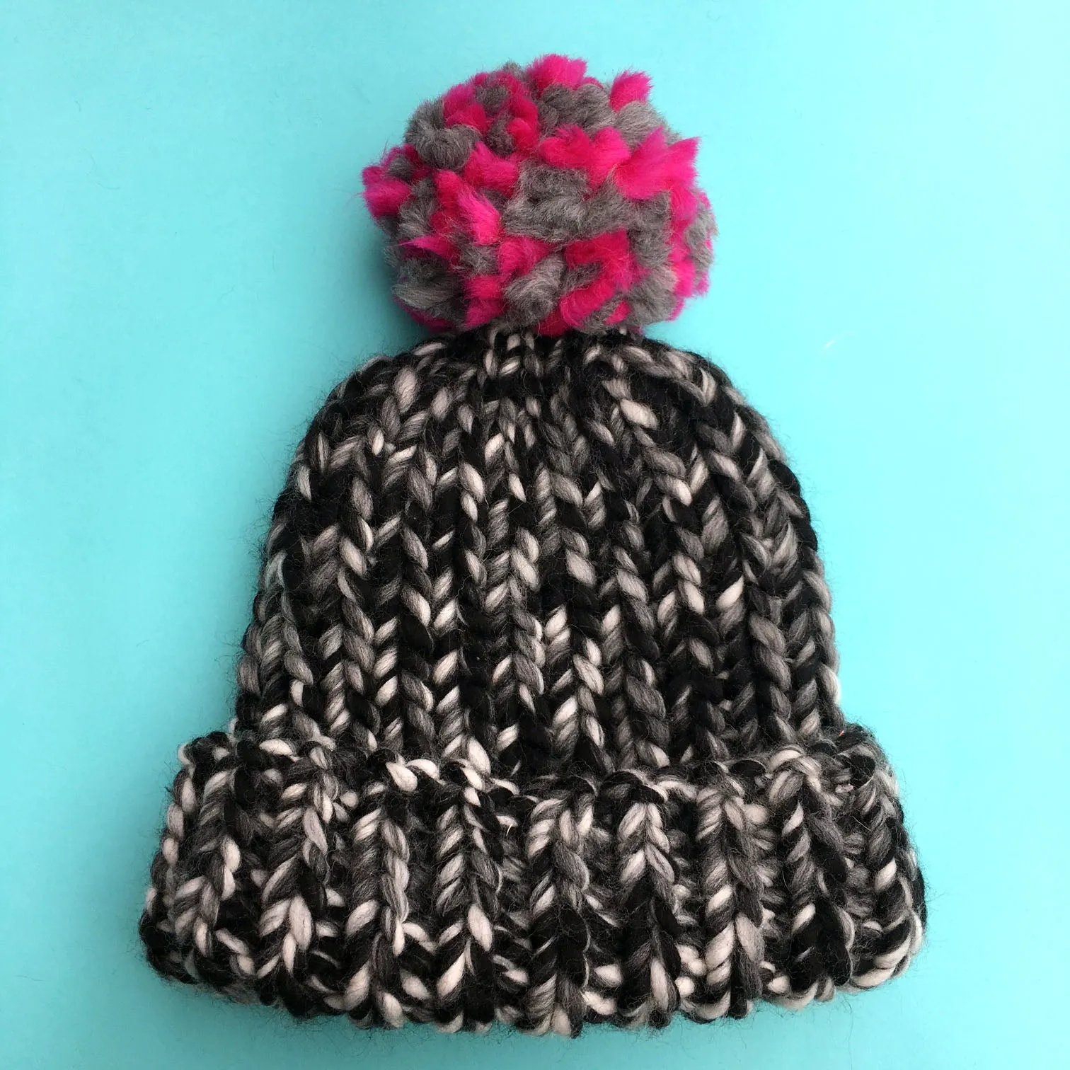 Personalized knitted beanie