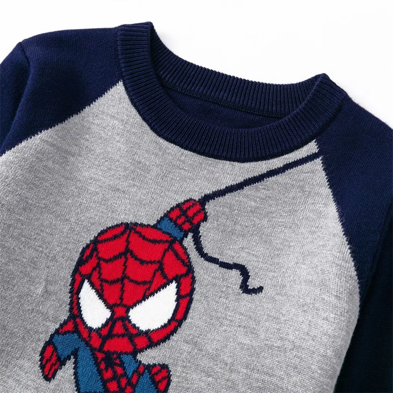 Spider-man jacquard sweater for kids