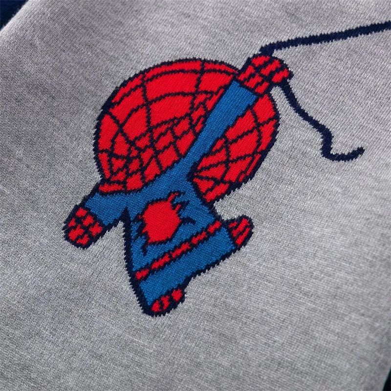 Spider-man jacquard sweater for kids