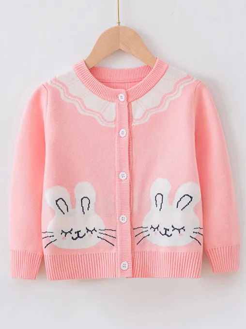 Pink cardigan for kids