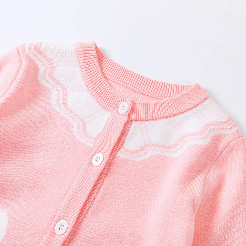 Pink cardigan for kids